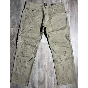 Kuhl Tan Revolvr Patina Dye Hybrid Outdoor Pants - Men Size 36 X 30